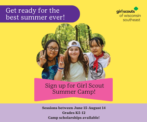 girl scouts of Wisconsin Southeast summer 2026
