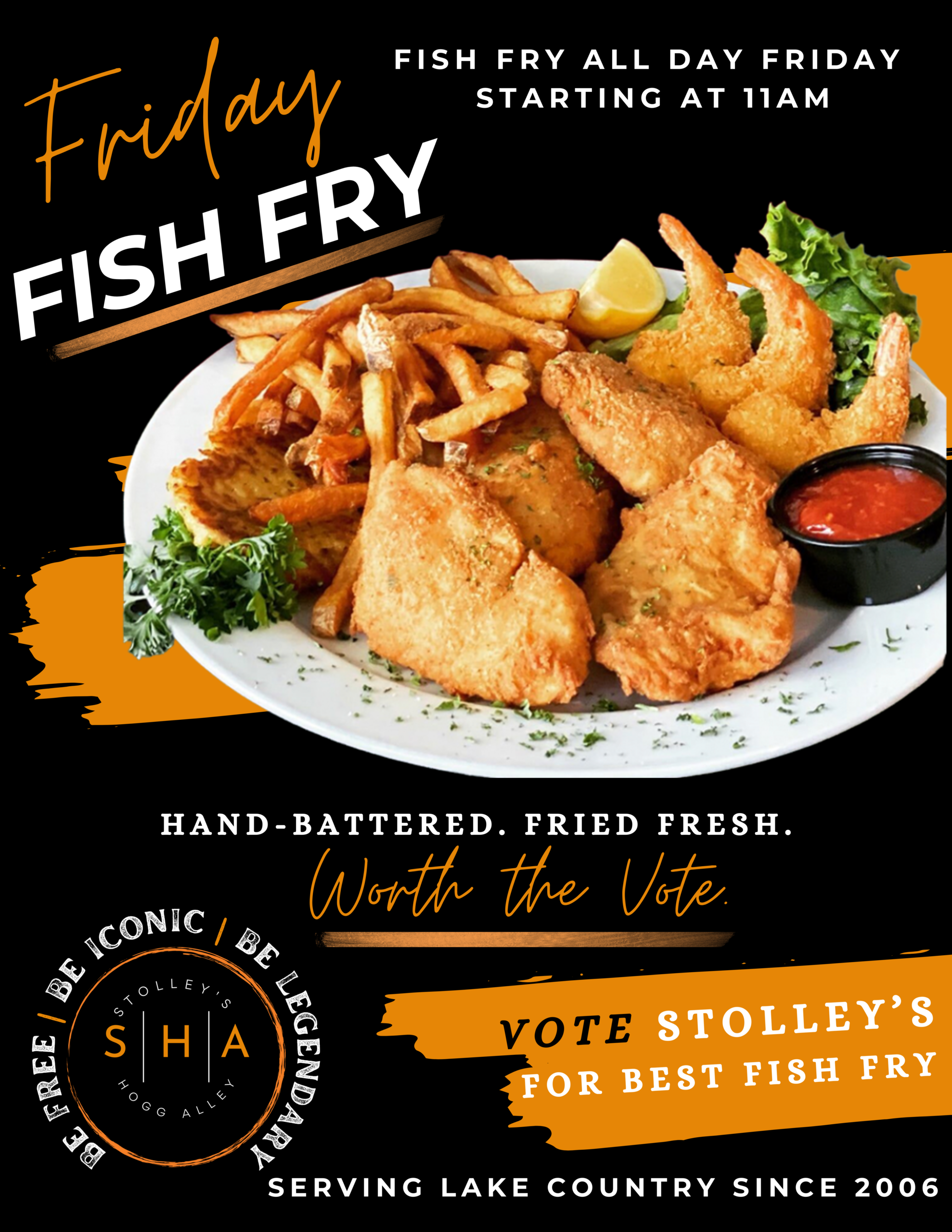 Stolley's Hogg Alley Fish Fry 2026