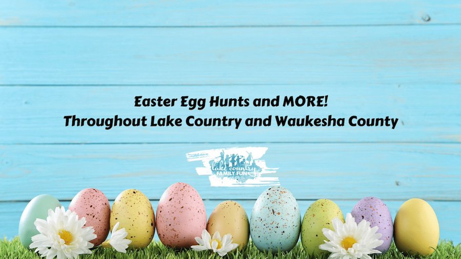 Community Easter Egg Hunts are some of our favorite events to attend and promote. We also love creating Easter Egg hunts in our backyard. There’s so many fun ways to celebrate Easter with your family throughout Lake Country and Waukesha County. Find Easter 2026 ideas below! Please make sure you LIKE Lake Country Family Fun on Facebook follow Lake Country Family Fun on Instagram and Pinterest to be in the know first of all the family fun in Milwaukee and Waukesha area! This guide contains the following categories: Local Easter Egg Hunts Easter Bunny Sightings Easer Basket Stuffer Ideas At Home Easter Ideas Easter Decorating Kits Easter Brunches Sensory Friends Easter Events Adult Easter Fun