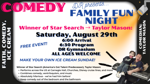comedy night at DR