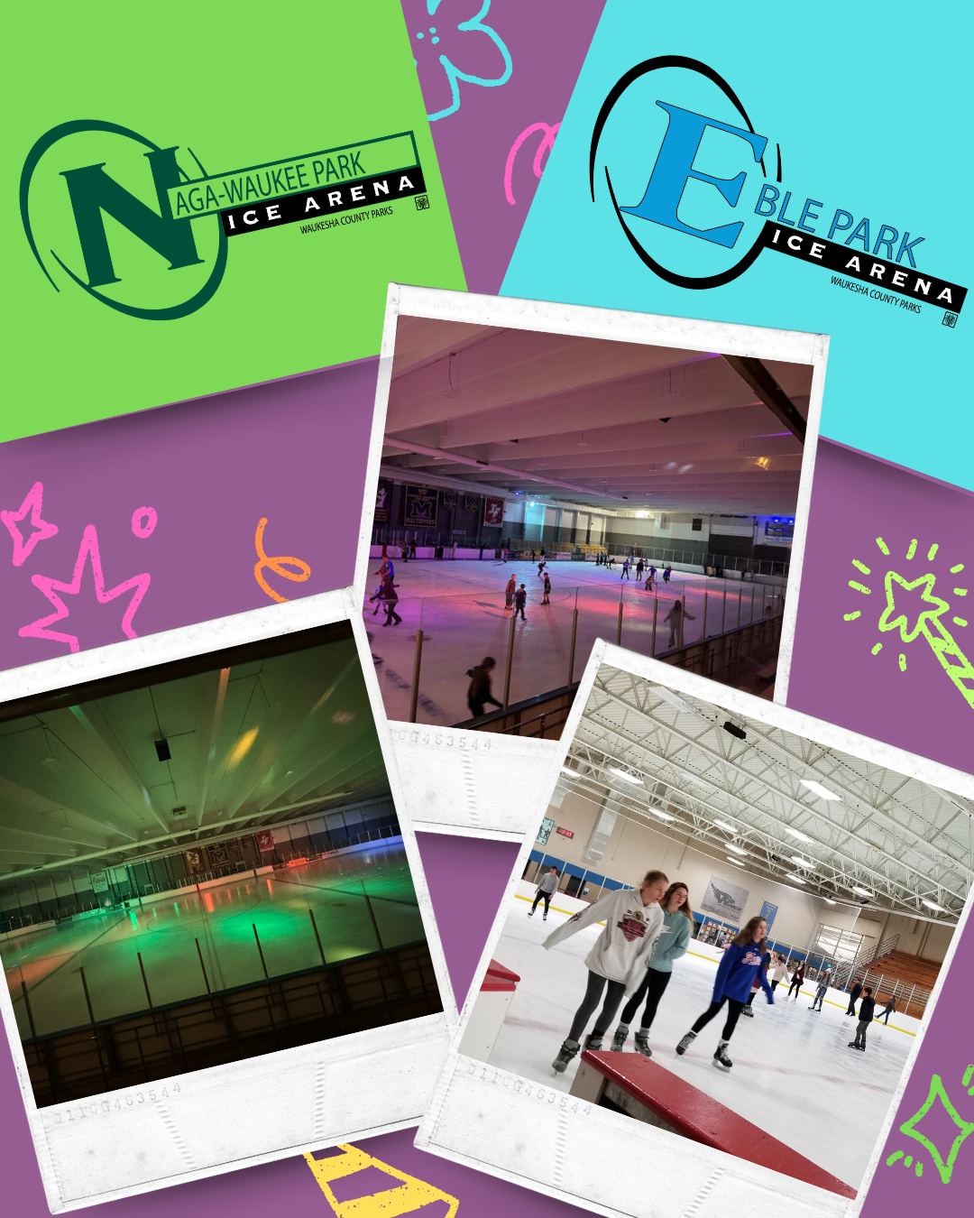 Naga-Waukee & Eble Park Ice Arenas Birthday AD photo