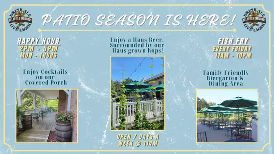 delafield brewhaus outdoor dining