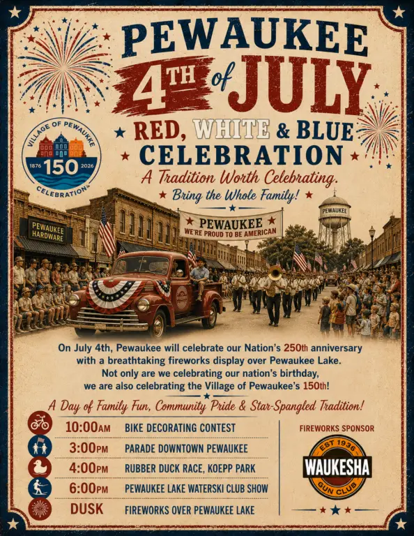 Pewaukee 4th of July 2026