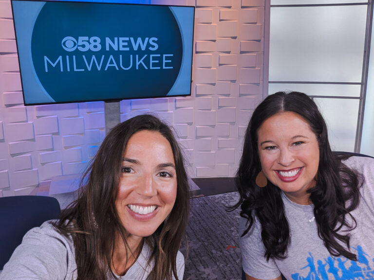 Erin Guenterberg and Stephanie Cutler on CBS 58 Hartland Kids Day 2025