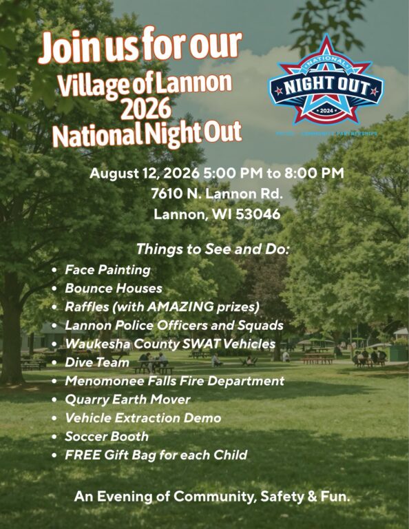 Lannon National Night Out