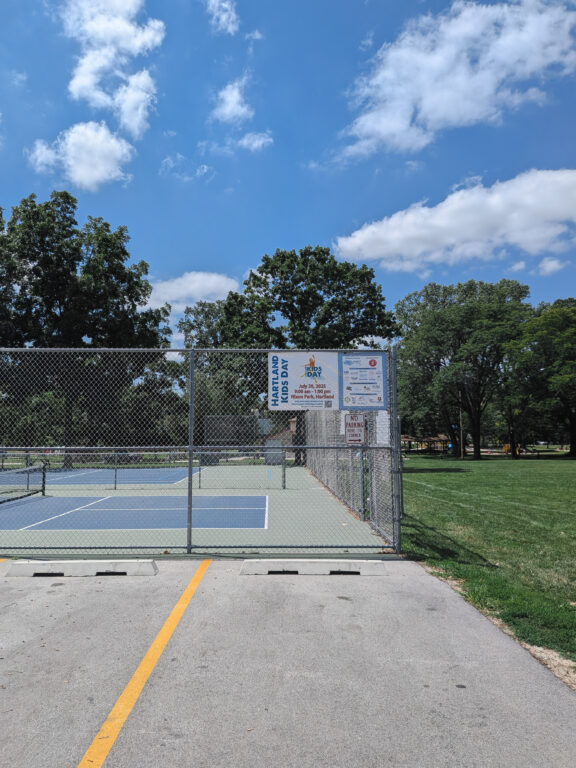 Nixon Park Hartland Pickleball Courts Tennis Courts
