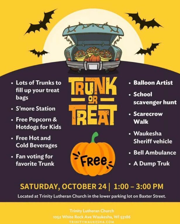 Trunk or Treat at Trinity Waukesha 2026