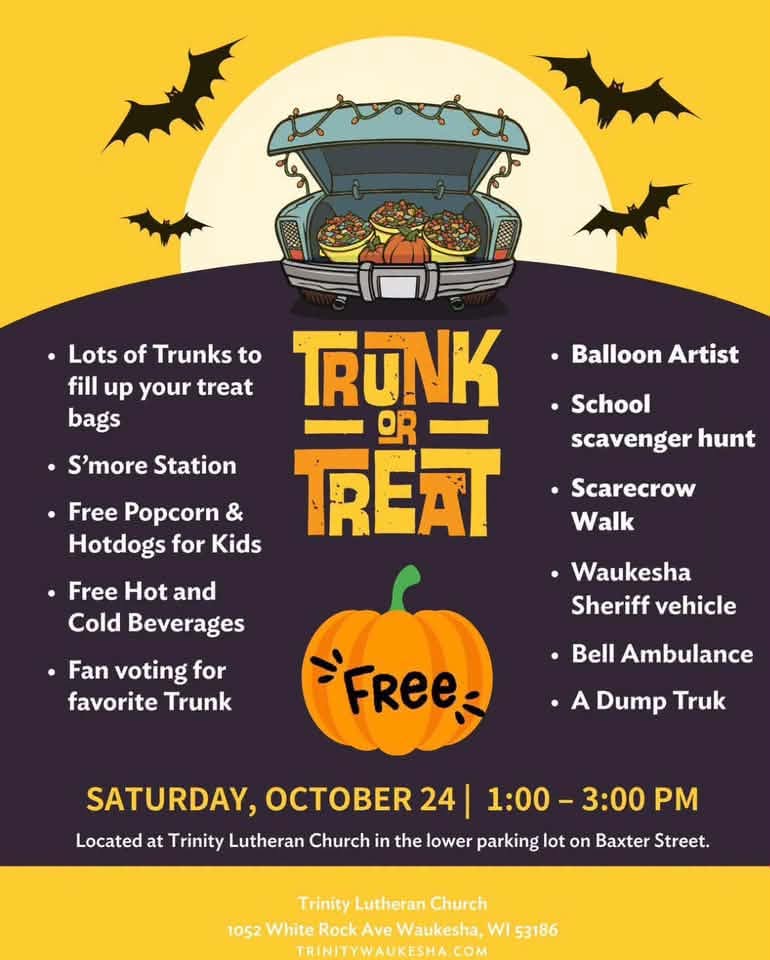 Trunk or Treat at Trinity Waukesha 2026