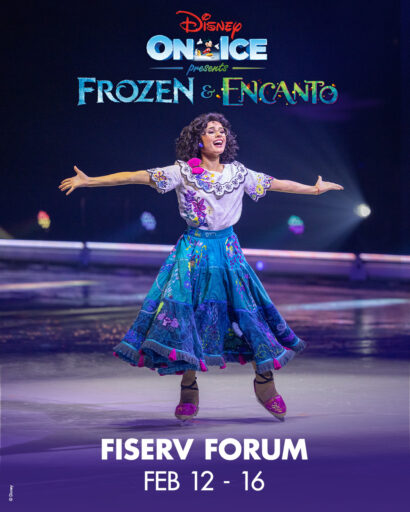 Disney on Ice Encanto Fiserv Forum graphic