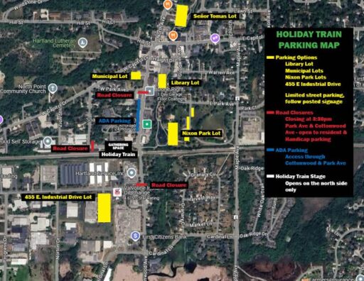 Canadian Pacific Holiday Train, Hartland