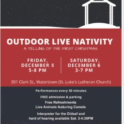Watertown Outdoor Live Nativity