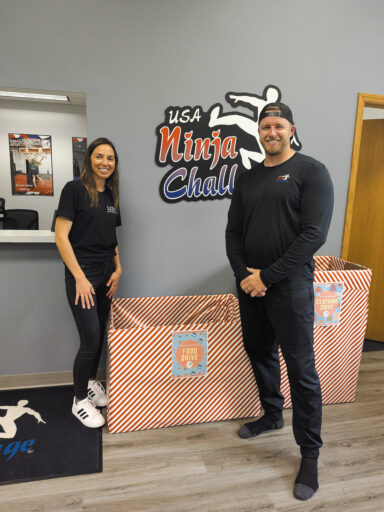 Erin Trent USA Ninja Challenge Food Drive