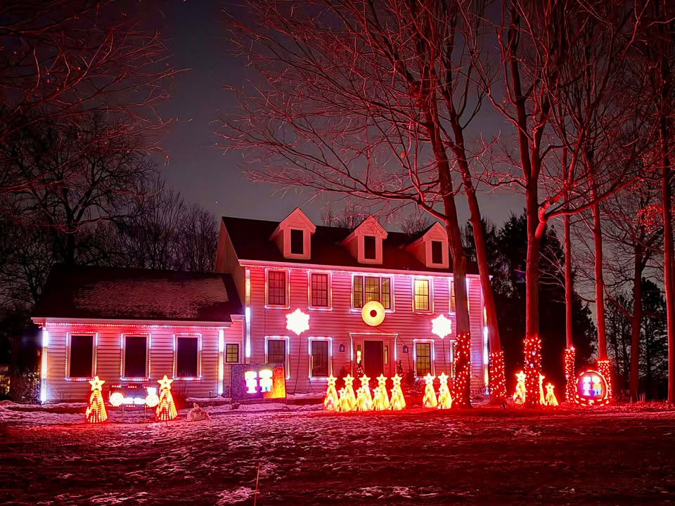 House in Brookfield Christmas Lights from Catherine 2025