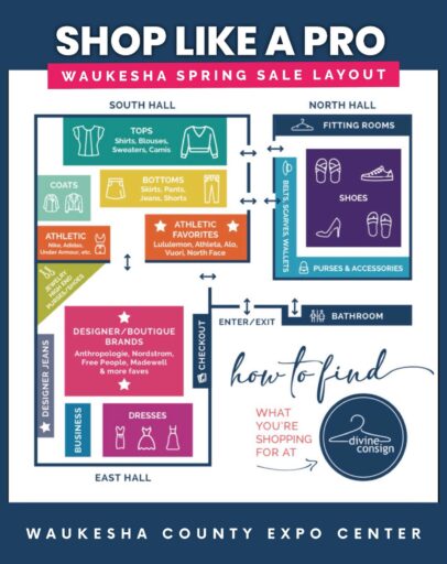 Waukesha Divine Consign Map 2026