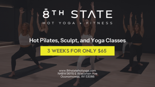 8th State Hot Yoga + Fitness Hot Pilates 2026