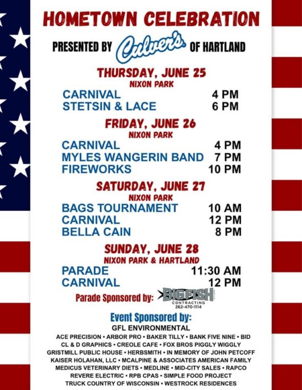 Hartland Hometown Celebration 2026