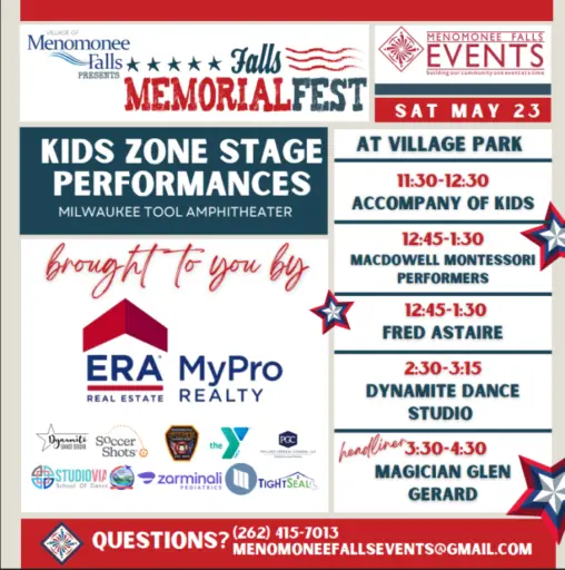Falls Memorial Fest Kid Zone
