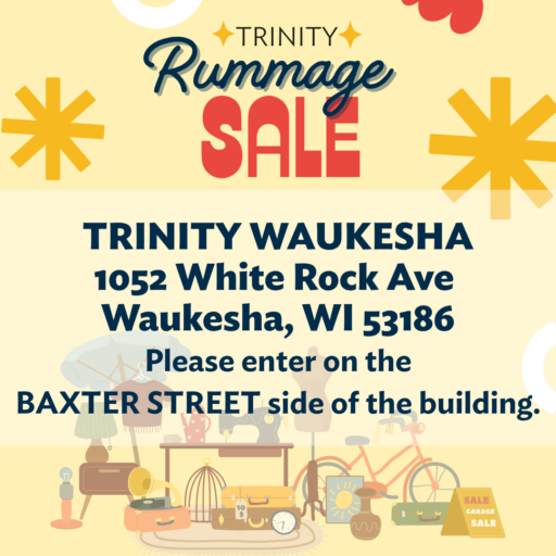 trinity waukesha 2026 rummage 
