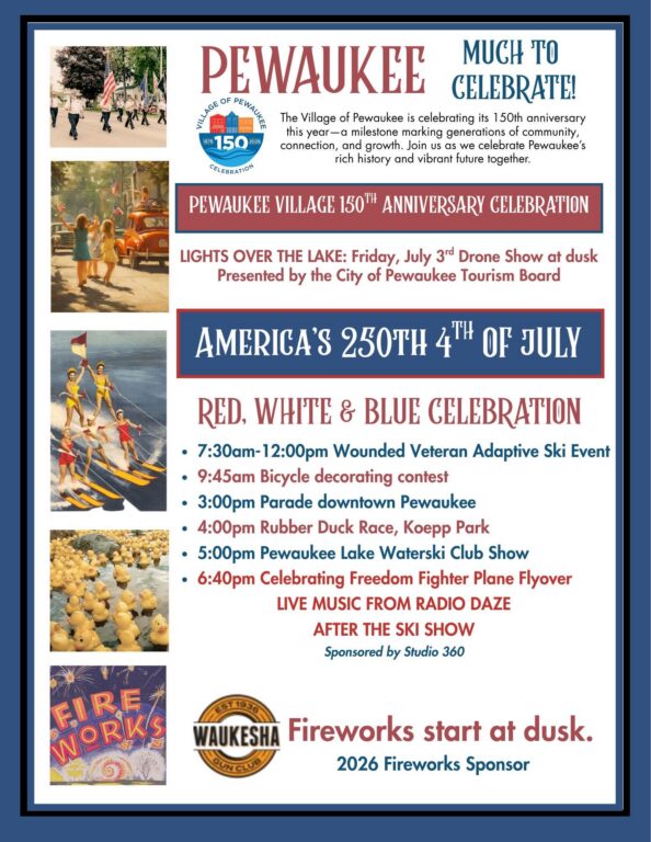 Pewaukee Lake Fireworks 2026
