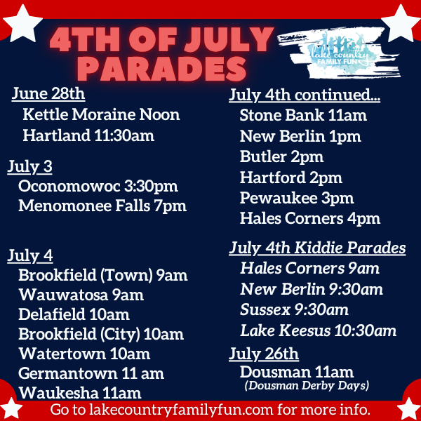 4th of July Parades Square Post 2026