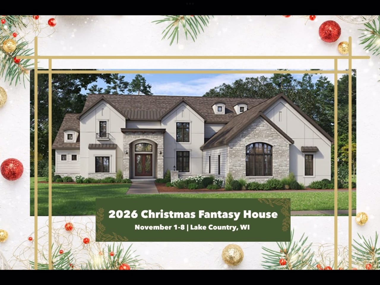 Christmas Fantasy House 2026