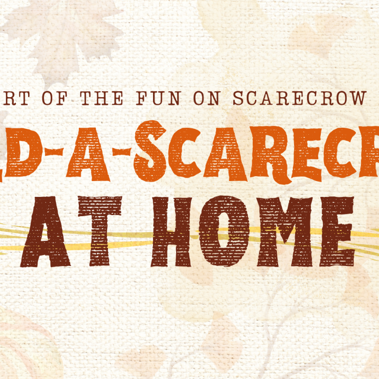 Build-a-Scarecrow at Home