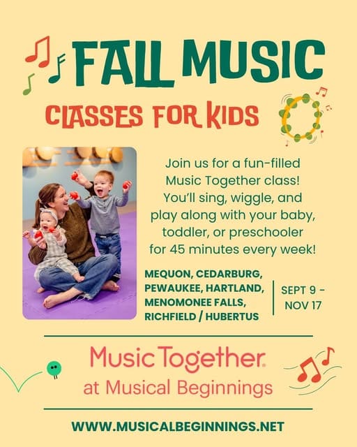 FREE Music Together class for kids ages 0-5