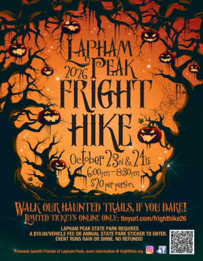 Fright Hike Lapham Peak Flyer 2026