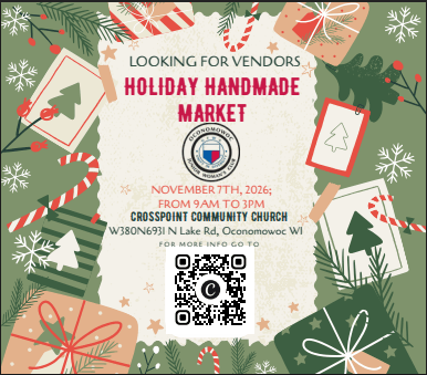 Holiday Handmade Market Flyer