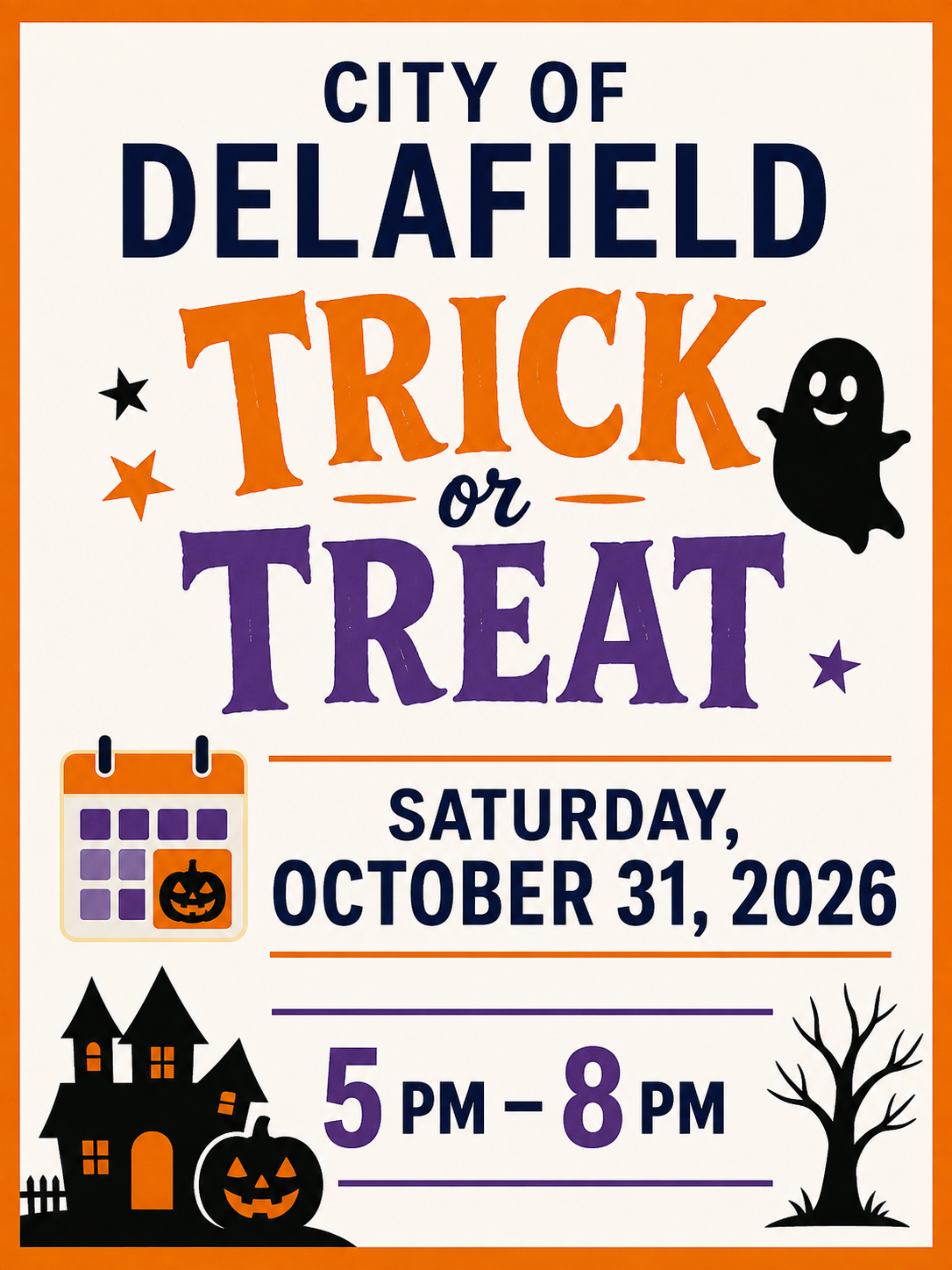 City of Delafield Trick or Treat