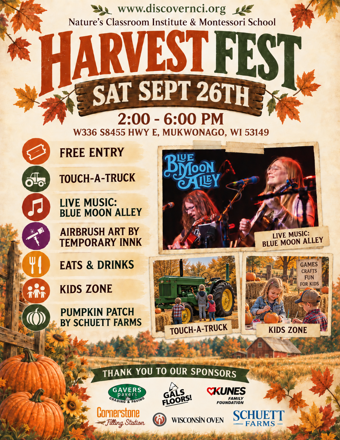 Nature’s Classroom Harvest Fest