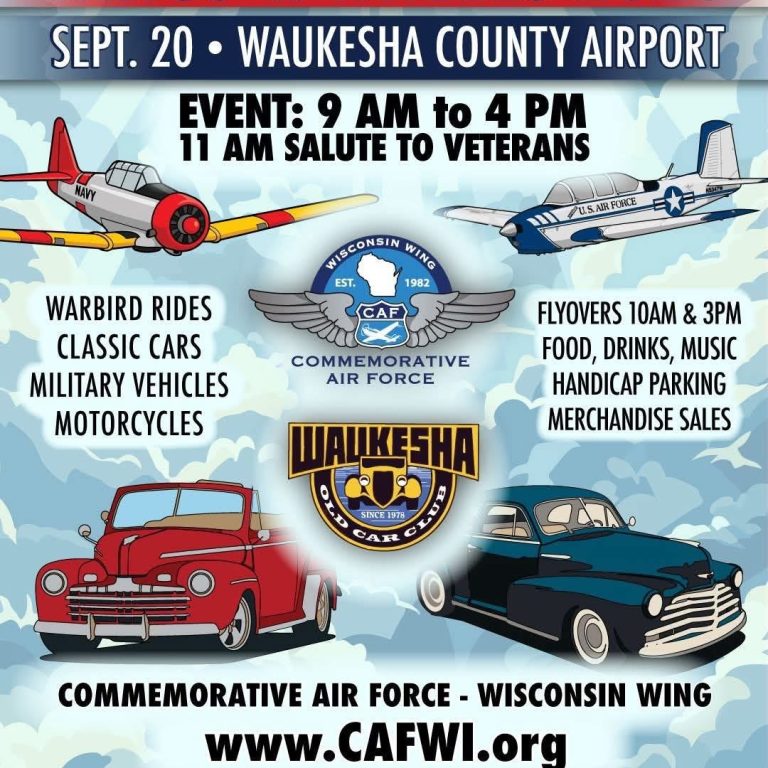 Wings and Wheels in Waukesha