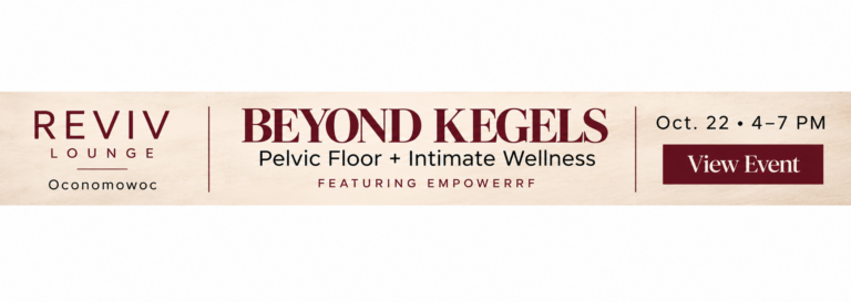 Reviv Lounge Beyond Kegels Womens Health Event Banner 2026