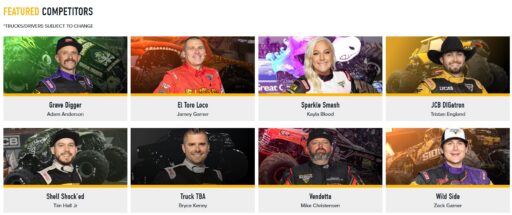 Monster Jam 2027 Drivers