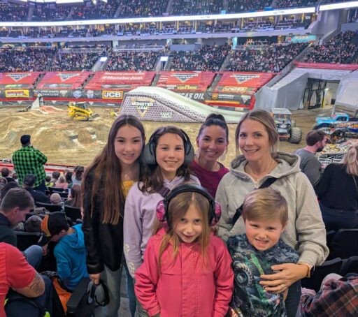 Monster Jam January 2025 Erin and Sam Fiserv Forum