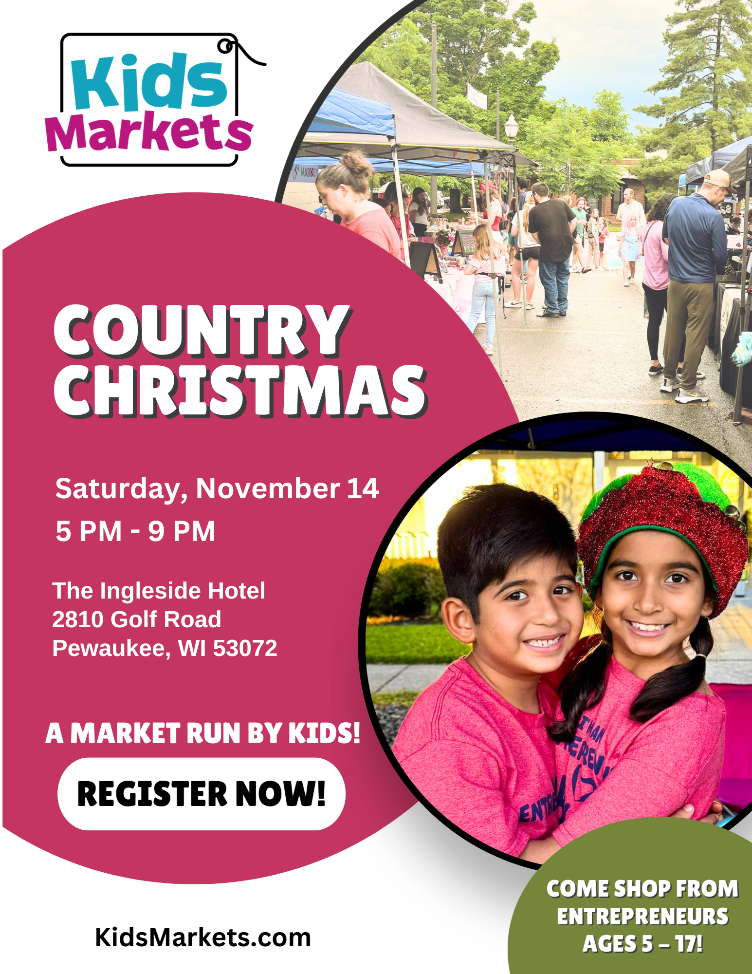 Kids Market at Country Christmas