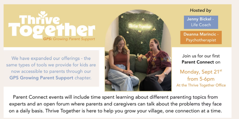 GPS: Growing Parent Support - First Parent Connect
