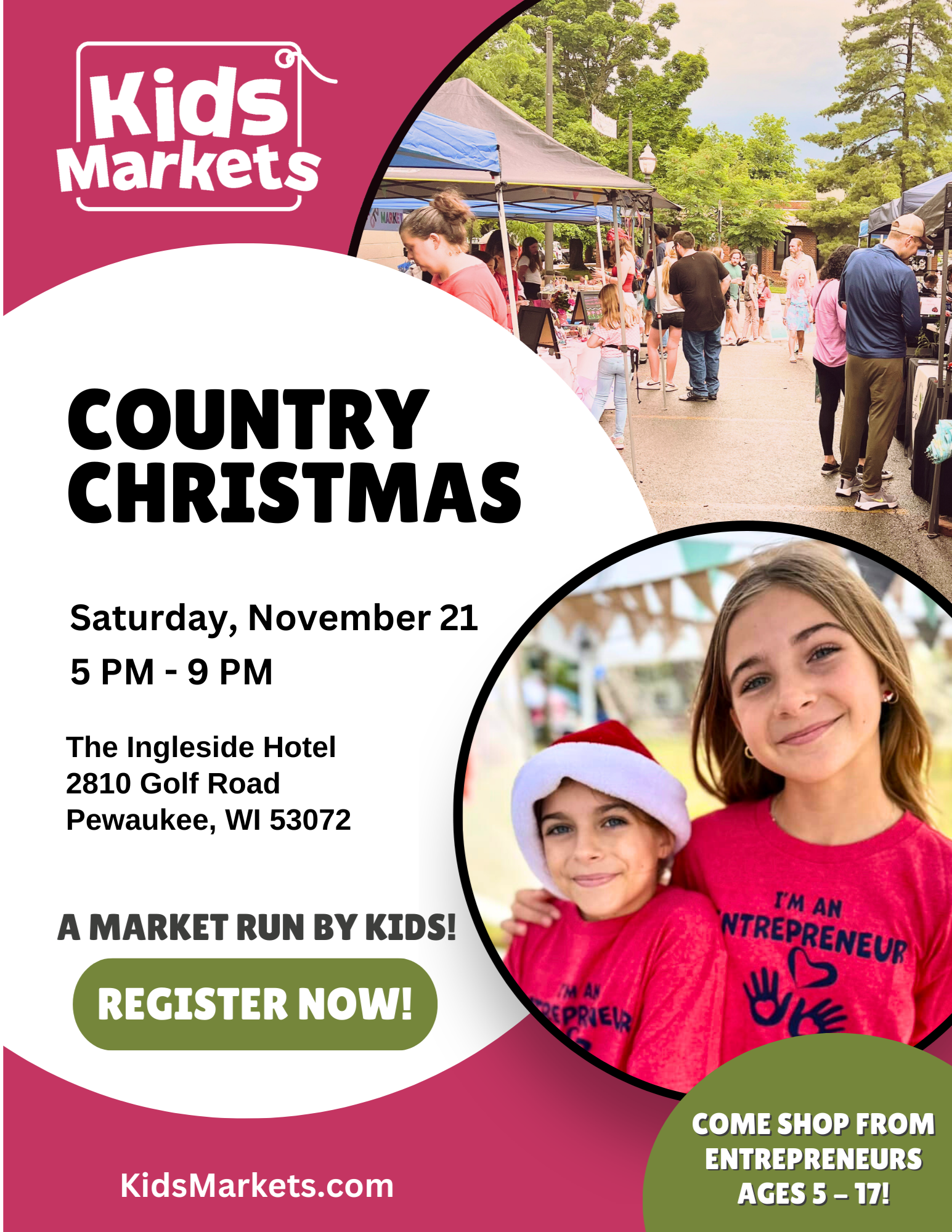 Kids Market at Country Christmas