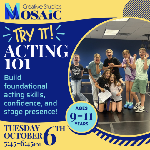 Try it Free Classes at Mosaic Creative Studios in Brookfield