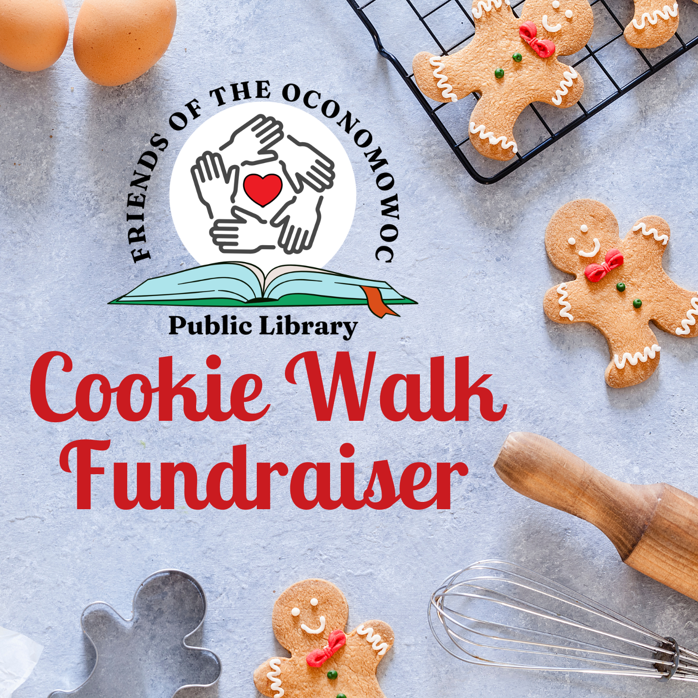 Cookie Walk for the Friends of the Oconomowoc Public Library